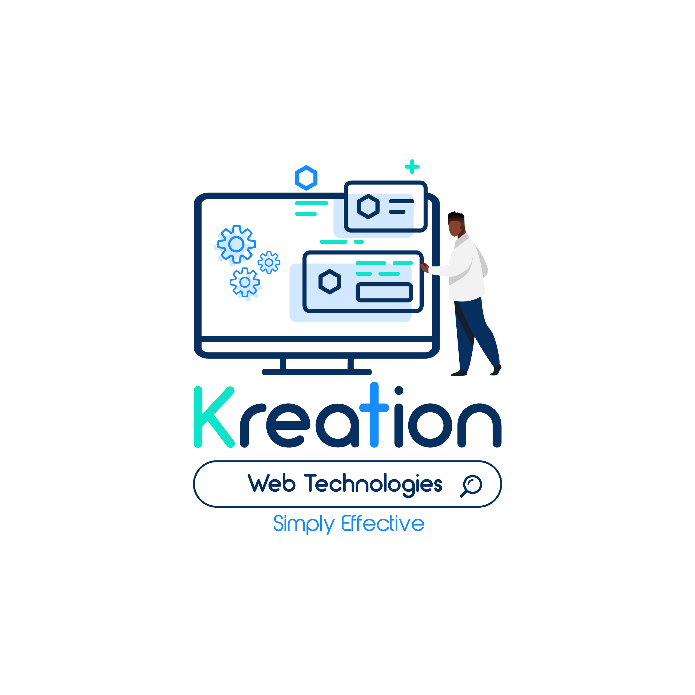 Kreation Web Technology Logo